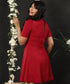 Short Chiffon Red Dress